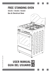 Manual de uso Svan SVK5502GBI Cocina