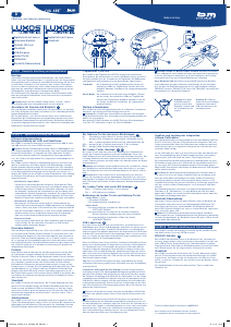 Bedienungsanleitung Busch and Müller Lumotec IQ2 Luxos Fahrradlampe