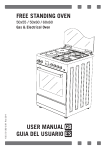 Manual de uso Svan SVK5502GCI Cocina