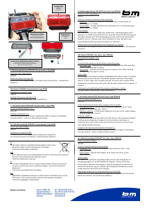 Bedienungsanleitung Busch and Müller Toplight Line Fahrradlampe