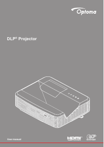 Handleiding Optoma GT5500+ Beamer