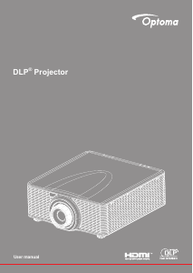 Manual Optoma ZU650+ Projector