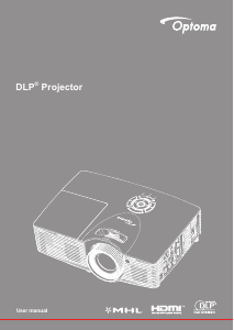 Manual Optoma DH401 Projector