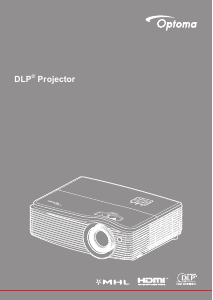 Manual Optoma W504 Projector
