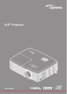 Manual Optoma H183X Projector