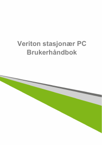 Bruksanvisning Acer Veriton X2120G Datamaskin