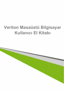 Kullanım kılavuzu Acer Veriton M4630 Masaüstü bilgisayar