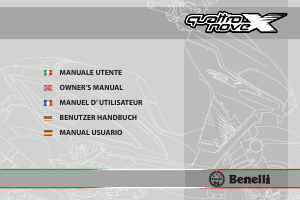 Manual de uso Benelli 49X Scooter