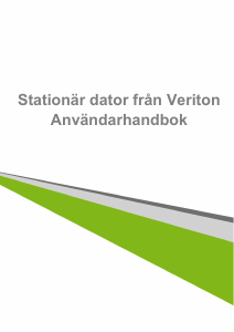 Bruksanvisning Acer Veriton S6630G Stationär dator