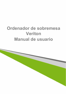 Manual de uso Acer Veriton M2630G Computadora de escritorio