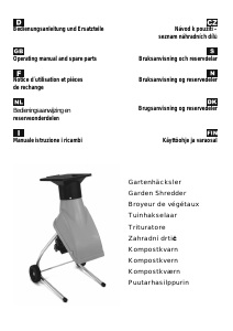 Bruksanvisning Atika BioTec 2400 Kompostkvarn