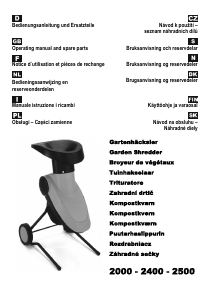 Manuale Atika TopLine 2000 Biotrituratore