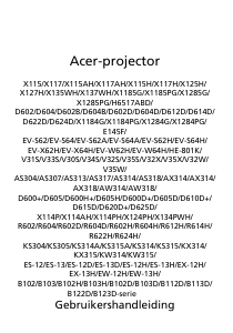Handleiding Acer H6519ABD Beamer