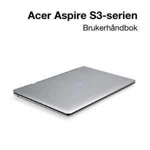 Bruksanvisning Acer Aspire S3-951 Laptop