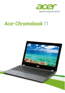 Manual Acer Chromebook 11 C740 Computador portátil