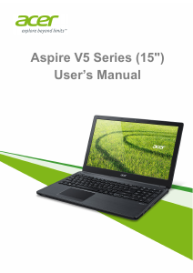 Handleiding Acer Aspire V5-561G Laptop