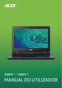 Manual Acer Aspire 1 A111-31 Computador portátil