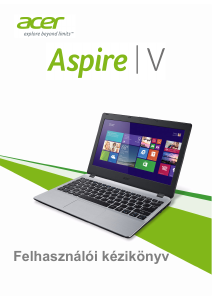 Használati útmutató Acer Aspire V5-132 Laptop