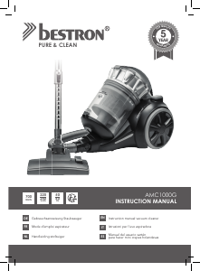 Manual Bestron AMC1000G Vacuum Cleaner