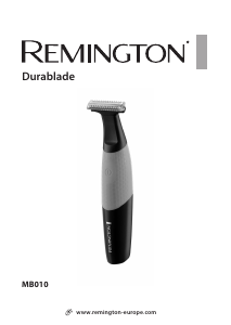 Manual de uso Remington MB010 Durablade Barbero