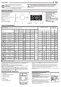 Manual de uso Whirlpool BI WDWG 75148 EU Lavasecadora