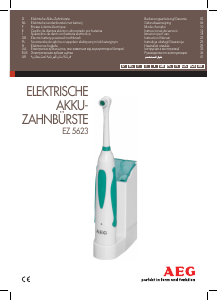 Manuale AEG EZ 5623 Spazzolino elettrico