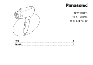 Handleiding Panasonic EH-NE12 Haardroger