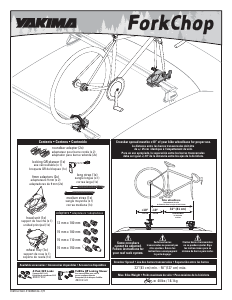 Manual Yakima ForkChop Bicycle Carrier