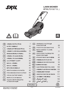 Kullanım kılavuzu Skil 0713 AA Çim biçme makinesi