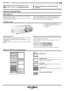 Manual Whirlpool ART 374/A++ Fridge-Freezer