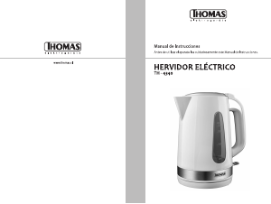 Manual de uso Thomas TH-4340 Hervidor