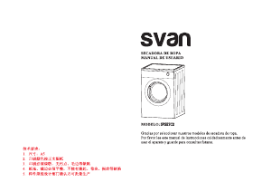 Manual de uso Svan SVSE7C2 Secadora