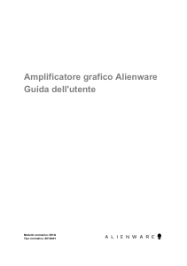 Manuale Dell Alienware 13 R3 Notebook