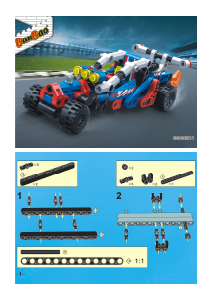 Handleiding BanBao set 6968 Hi-Tech Blast