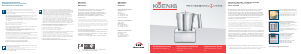 Mode d’emploi Koenig B02141 Barista Fouet à lait