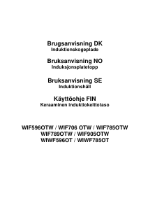 Bruksanvisning Witt WIWF785OT Kokeplate