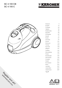 Käyttöohje Kärcher SC 4.100 C Höyrypesuri