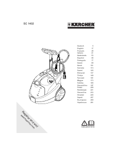 Manual de uso Kärcher SC 1402 Limpiador de vapor