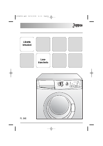 Manuale Zoppas PL846 Lavatrice