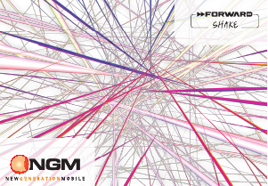 Brugsanvisning NGM Forward Shake Color Mobiltelefon