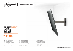 Manuale Vogel's THIN 325 Supporto da parete