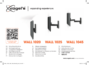 Manual Vogel's WALL 1025 Suport pe perete