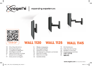 Manuale Vogel's WALL 1120 Supporto da parete