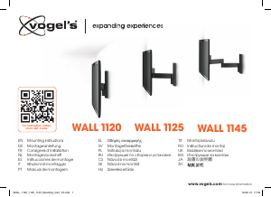 Manuale Vogel's WALL 1125 Supporto da parete