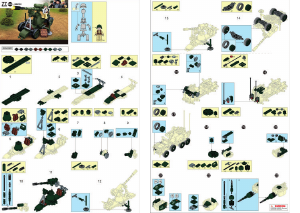 Handleiding Sluban set M38-B0678C Army Geallieerde afweergeschut