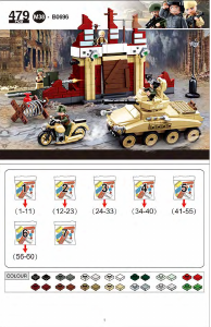 Manual Sluban set M38-B0696 Army Battle for Stalingrad