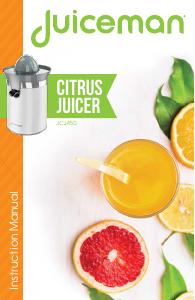 Manual Juiceman JCJ450 Citrus Juicer