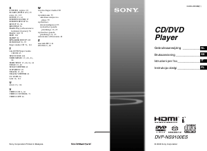 Handleiding Sony DVP-NS9100ES DVD speler