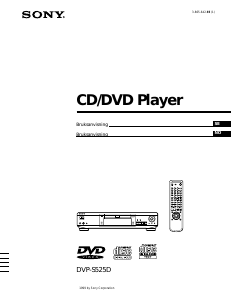 Bruksanvisning Sony DVP-S525D DVD-spiller