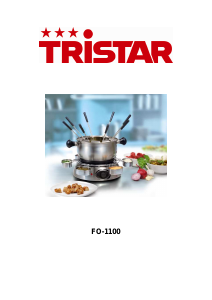 Manual de uso Tristar FO-1100 Fondue